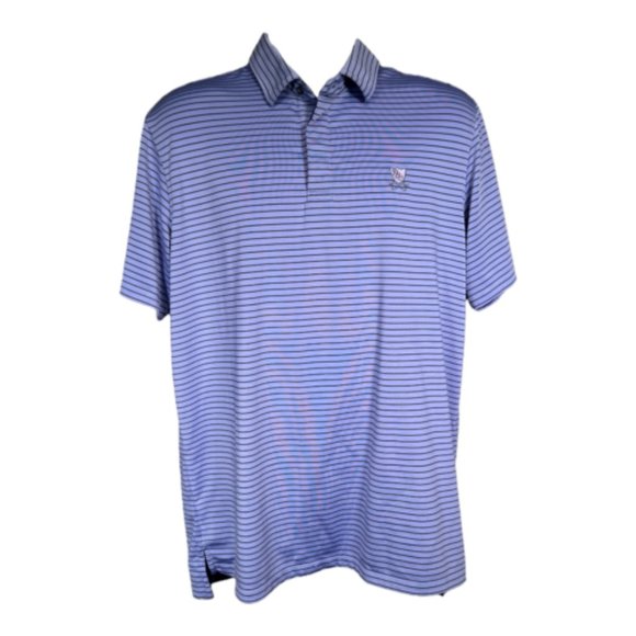 Greyson Shirts Greyson Shirt Golf Polo Blue Black Mens L Short